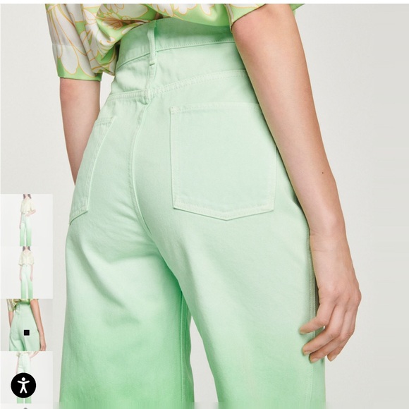 Sandro wide leg high rise jeans - Picture 5 of 15